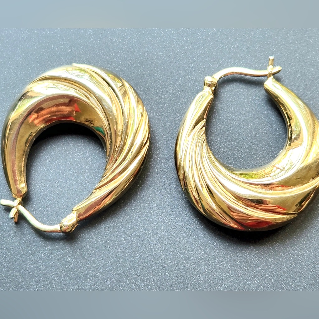 Sterling Silver Huggie Earrings